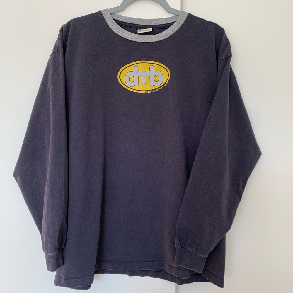 Vintage Dave Matthews Band Long sleeve Single Stitch Tee T-shirt 🔥 - Picture 2 of 5